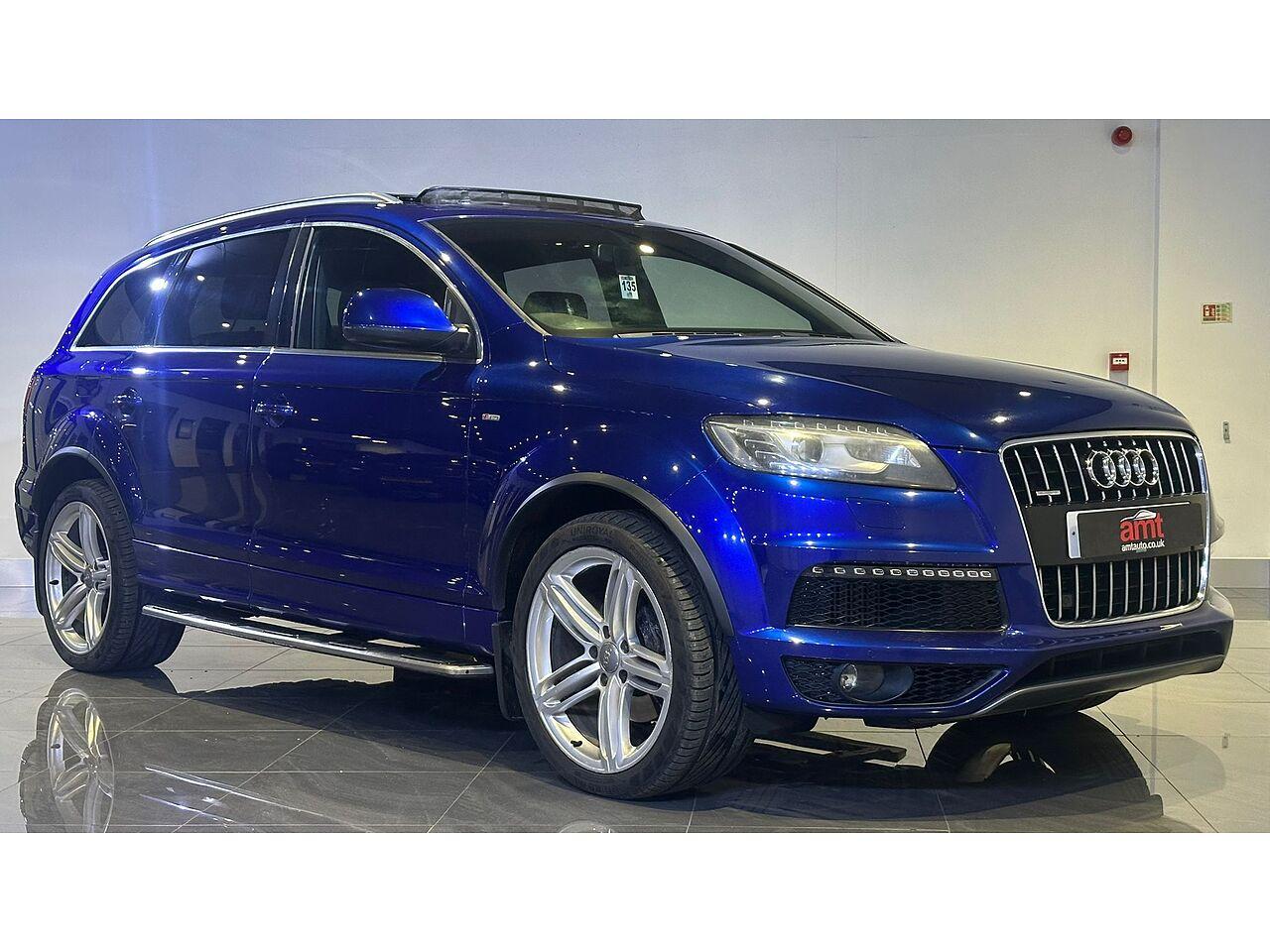 Used AUDI Q7 DIESEL ESTATE car for sale with full service history at AMT Auto Leeds