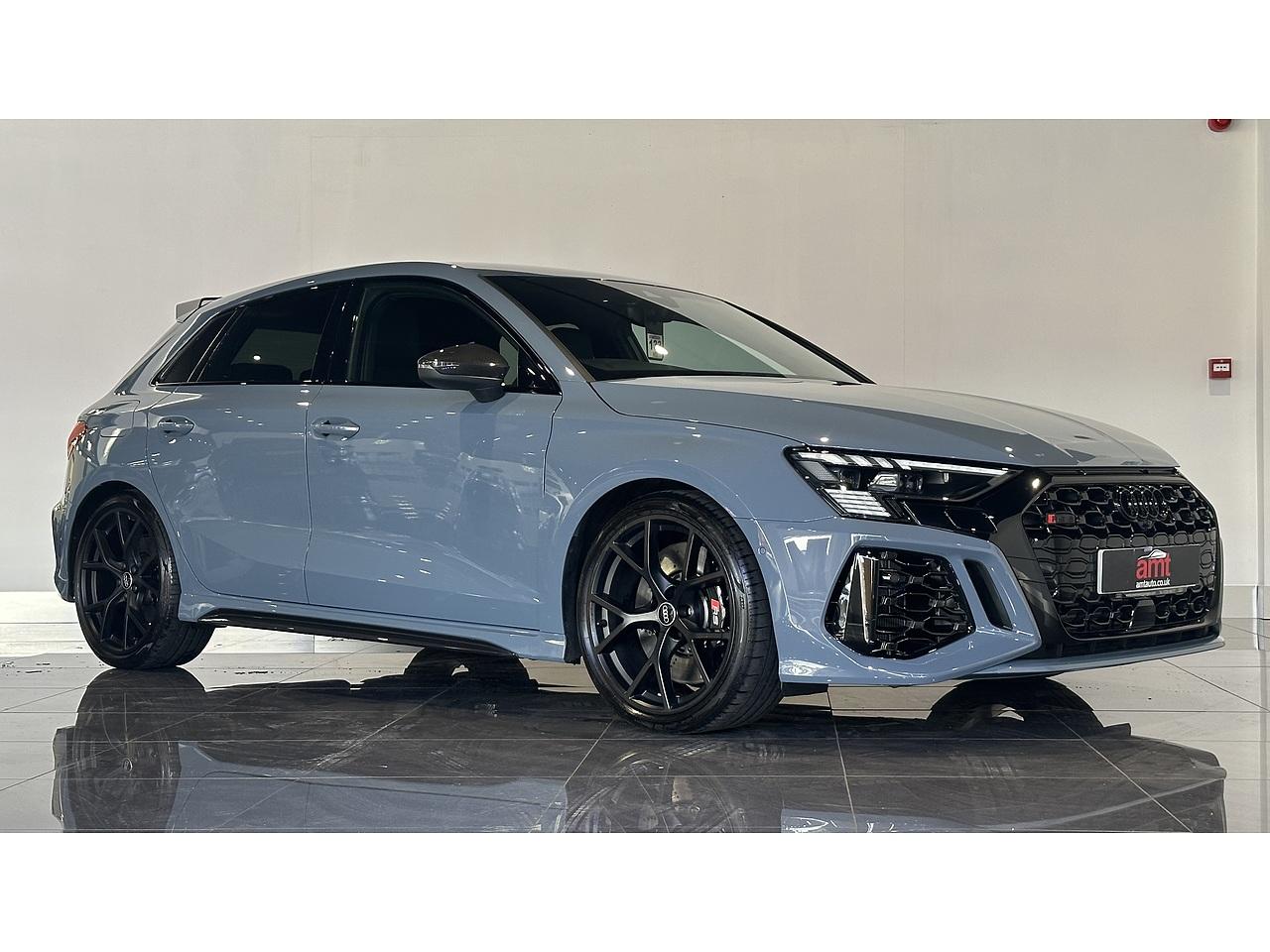 Used AUDI RS 3 SPORTBACK car for sale with full service history at AMT Auto Leeds